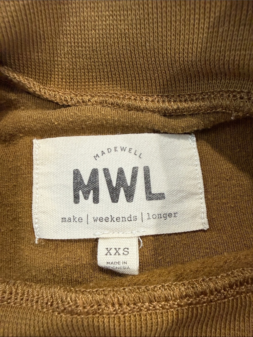 Madewell women’s Casual green Drawstring Top - Picture 9 of 9